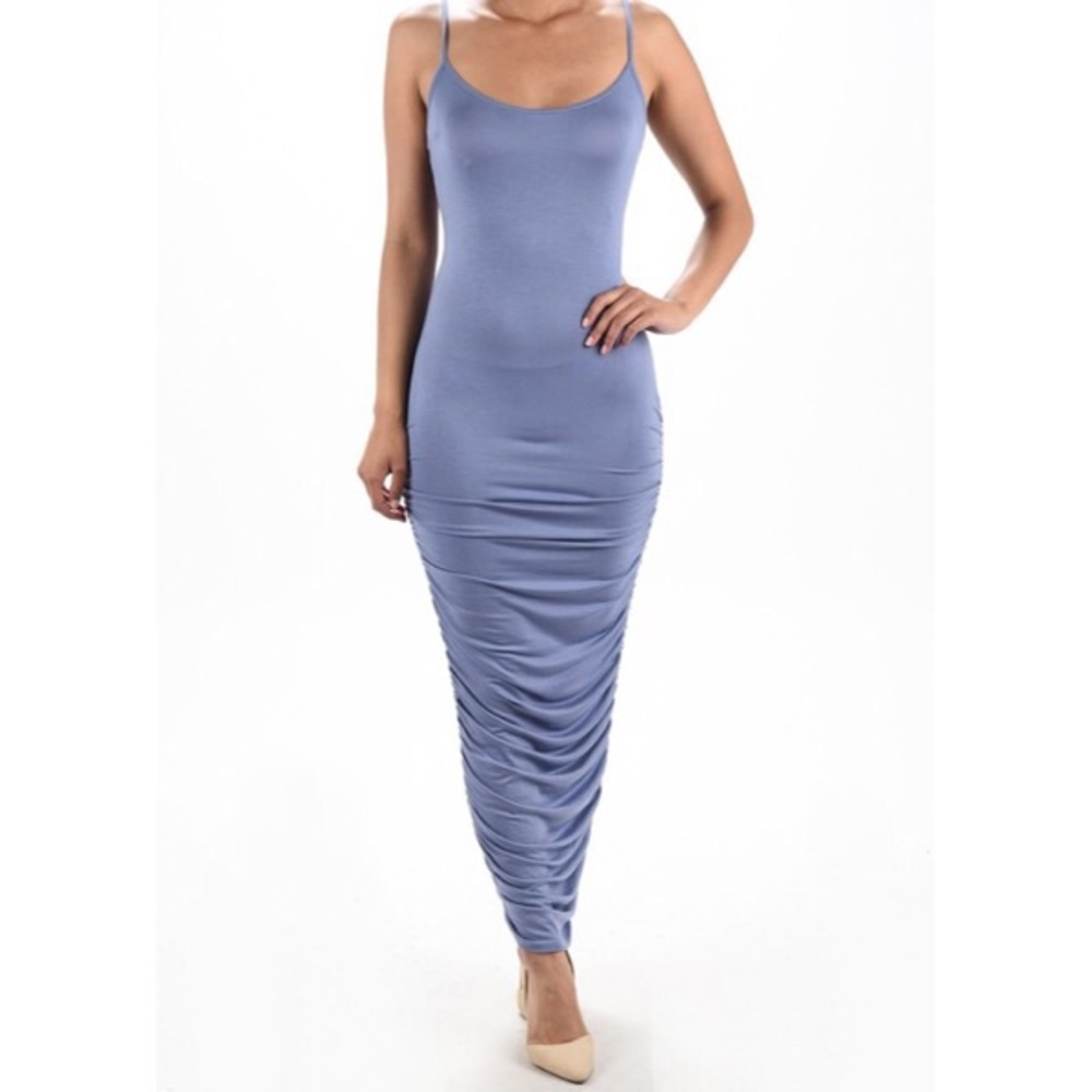 Plus and Regular Size Ruched Dress!